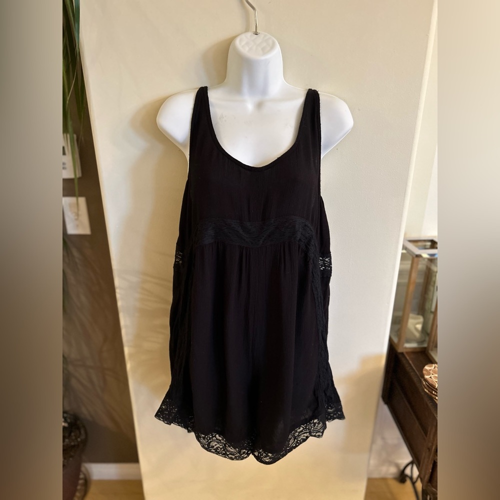Black Volcom Romper Size M